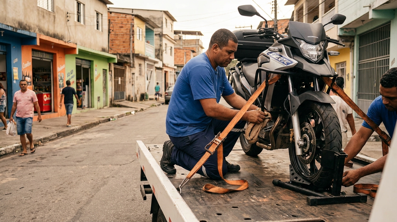 Guincho para Moto em Duque de Caxias‑RJ